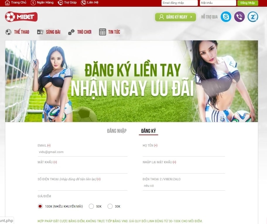 MIBET – Nhà cái Mibet các cược bóng đá, thể thao hàng đầu