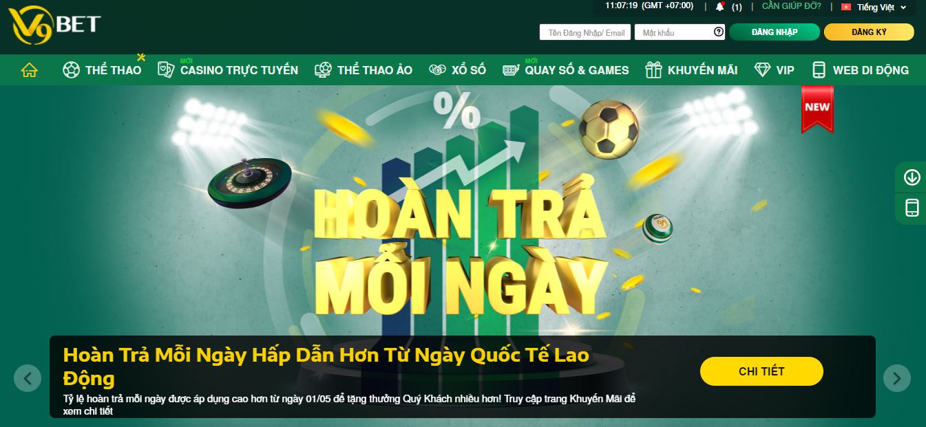 V9BET – Nhà cái V9Bet: Ngọn lửa mới của giới cá cược