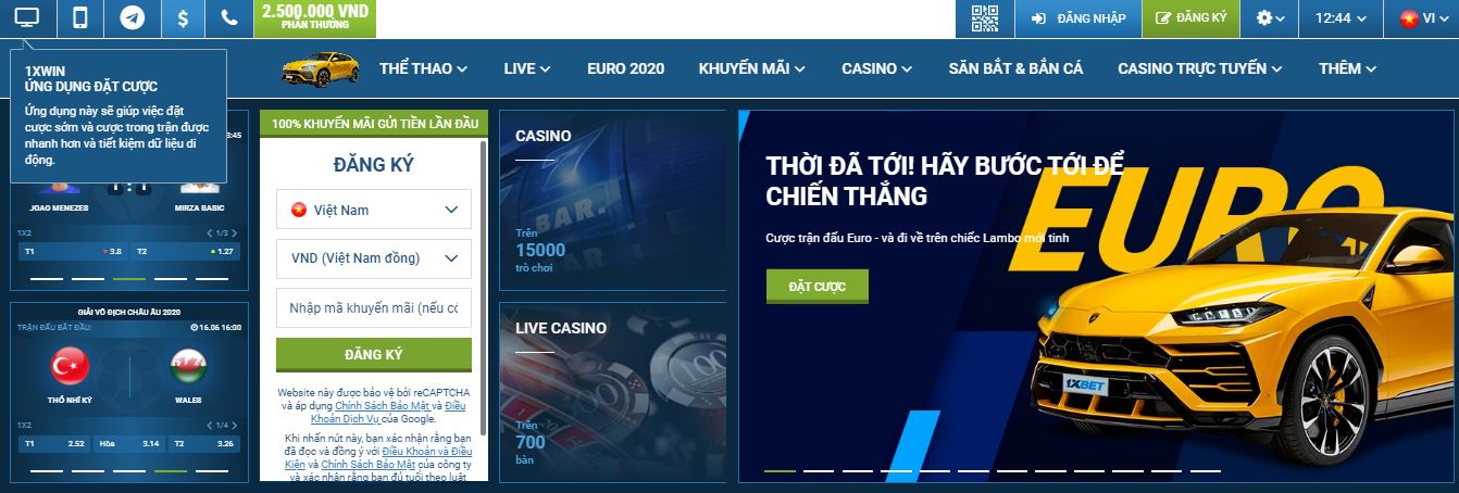 1xBet – Nhà cái 1xBet: Siêu nhà cái Châu Âu thế hệ mới