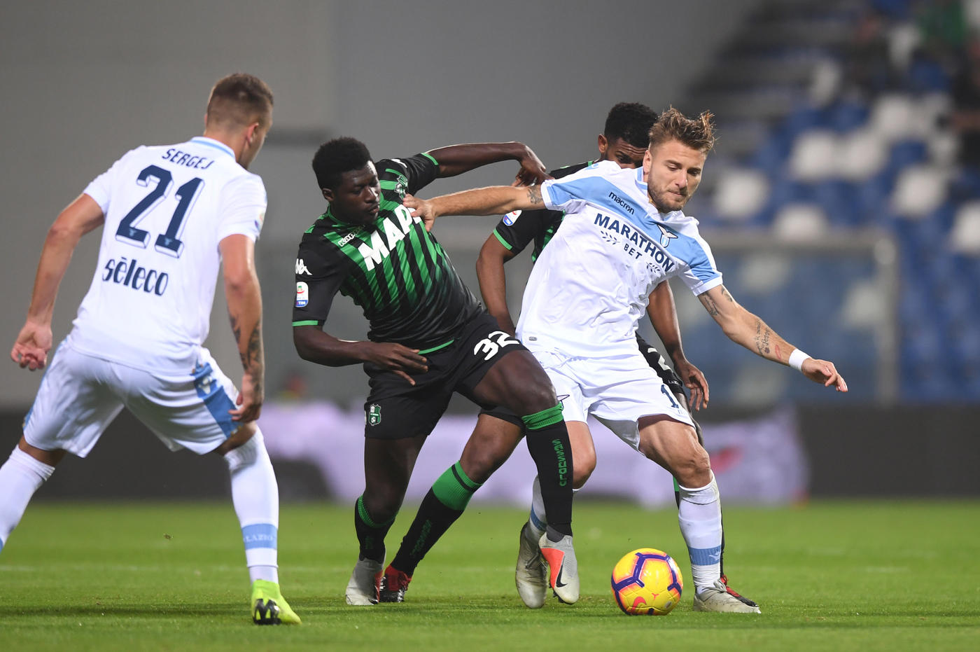 Lazio vs Sassuolo – Soi kèo nhà cái bóng đá 01h45 ngày 27/05/2024 – VĐQG Italia