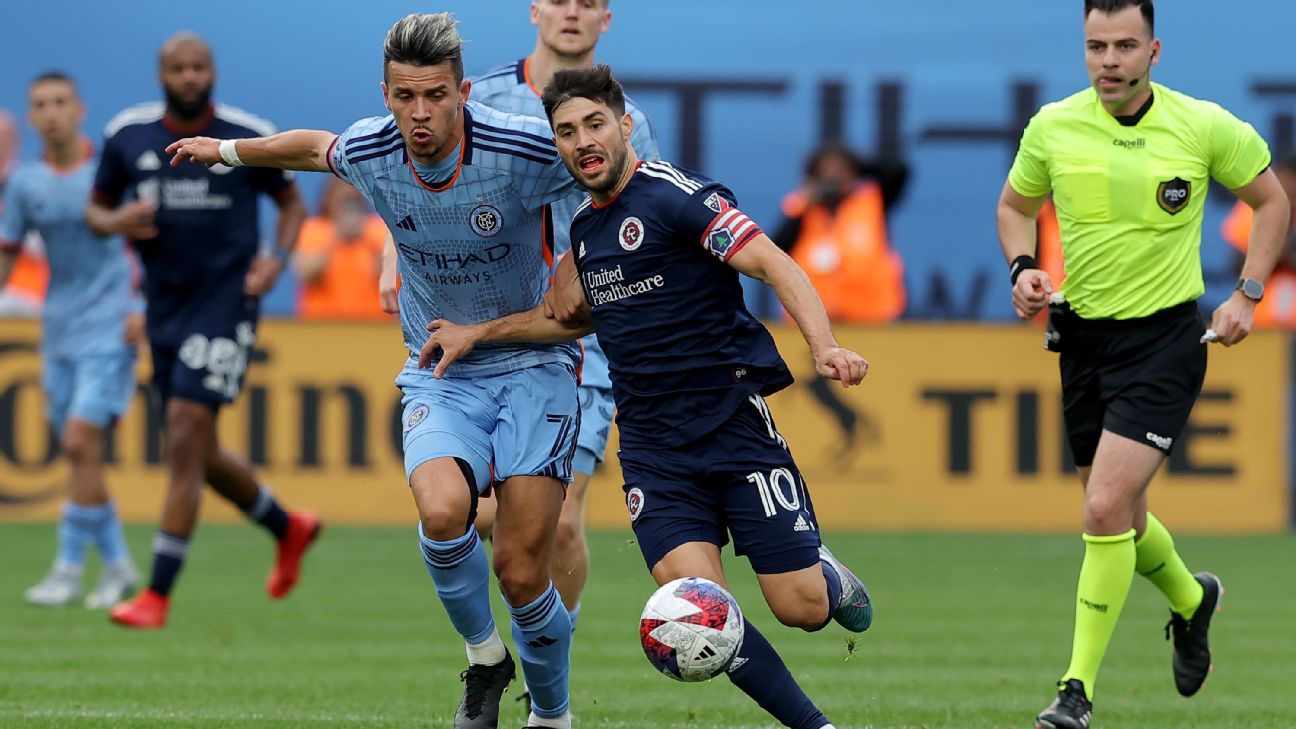 New England Revolution vs New York City – Soi kèo nhà cái bóng đá 06h30 ngày 26/05/2024 – Nhà Nghề Mỹ